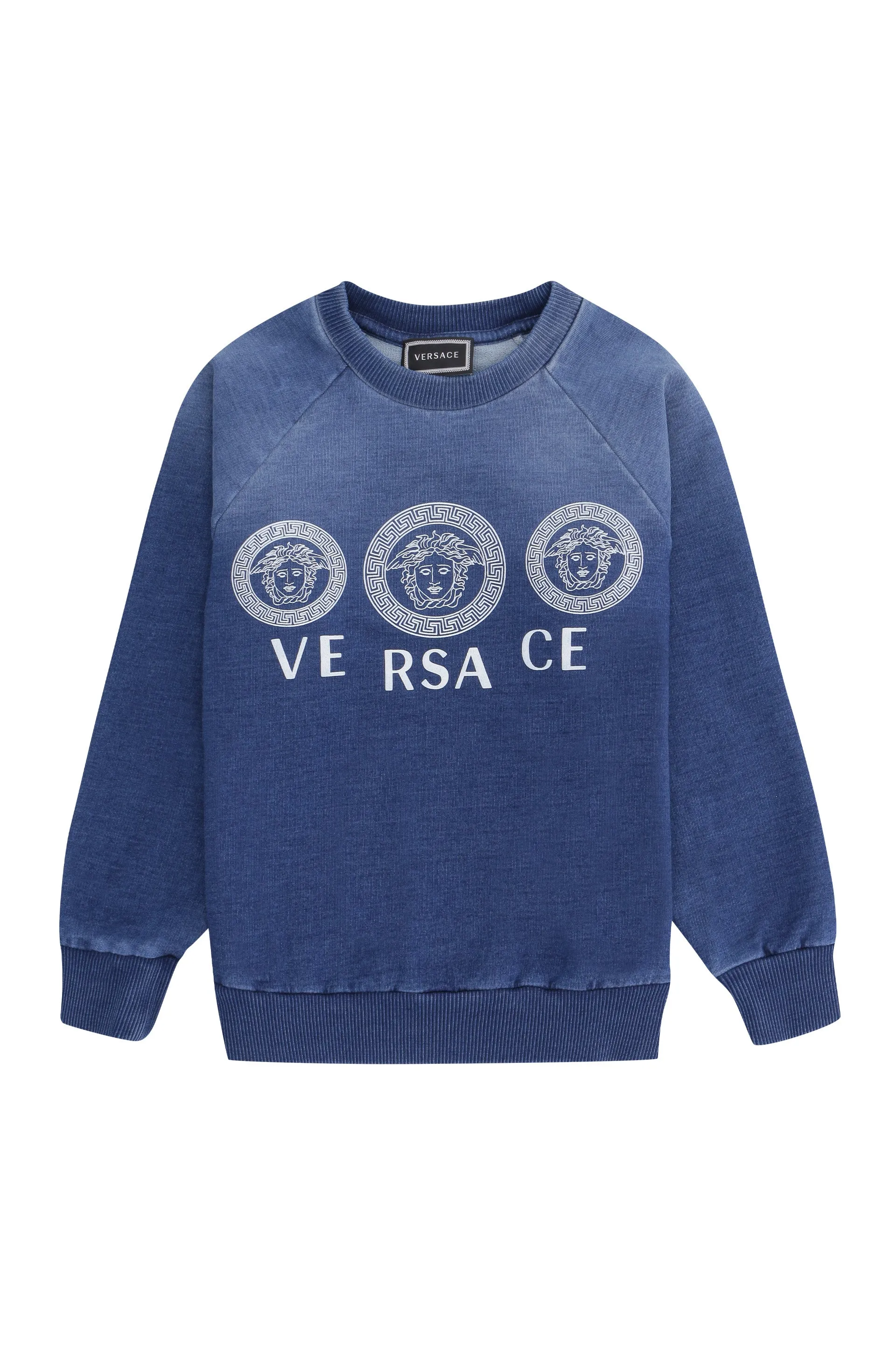 Versace Kids Medusa Logo Printed Sweatshirt