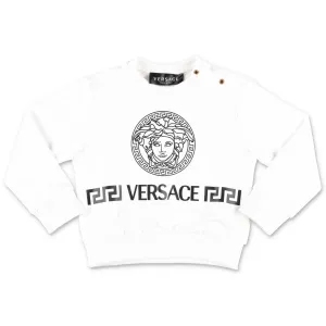 Versace Kids Medusa Logo Printed Sweatshirt