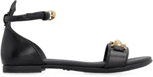 Versace Kids Medusa Plaque Detail Sandals