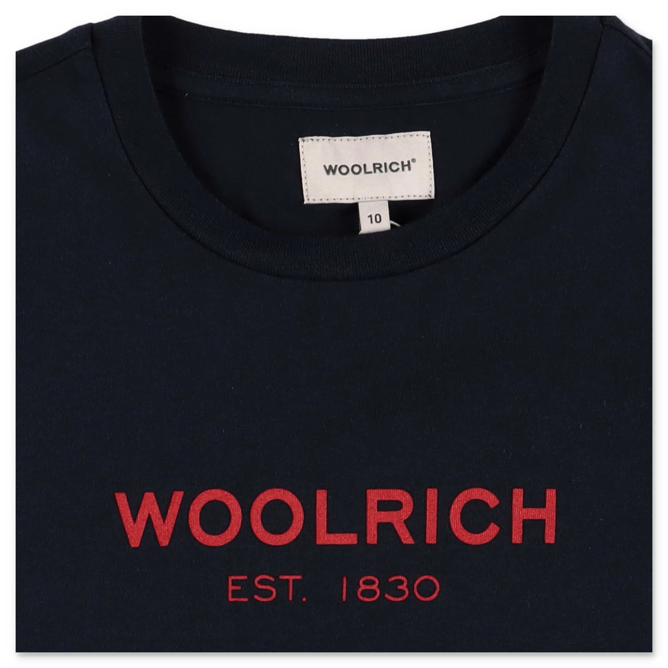 Woolrich Kids Logo Printed T-Shirt
