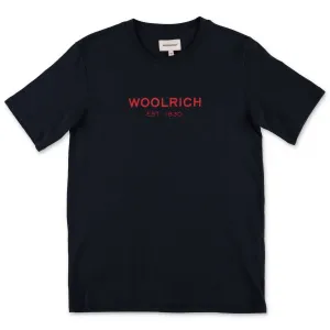 Woolrich Kids Logo Printed T-Shirt