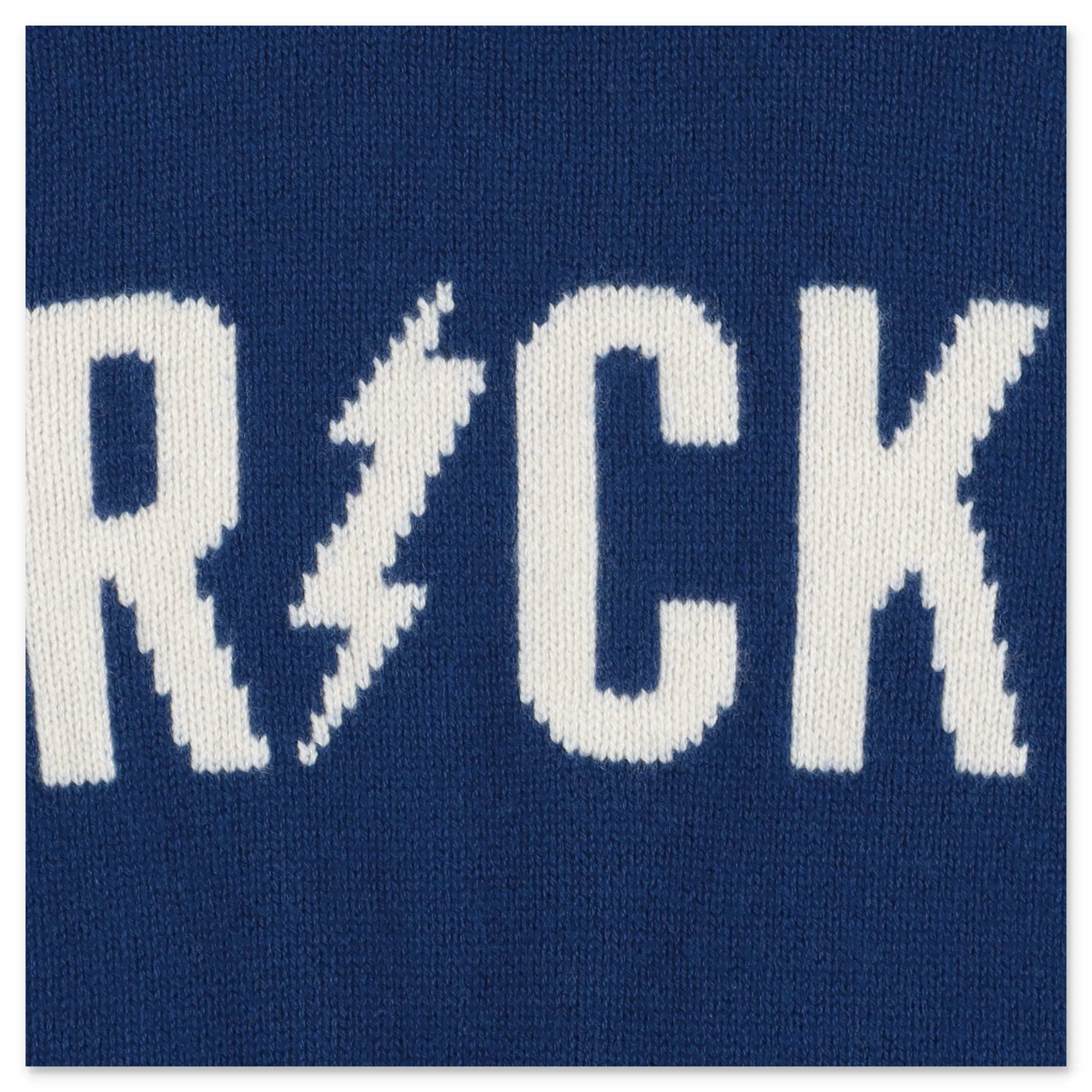 Zadig & Voltaire Kids Slogan Intarsia Knit Jumper